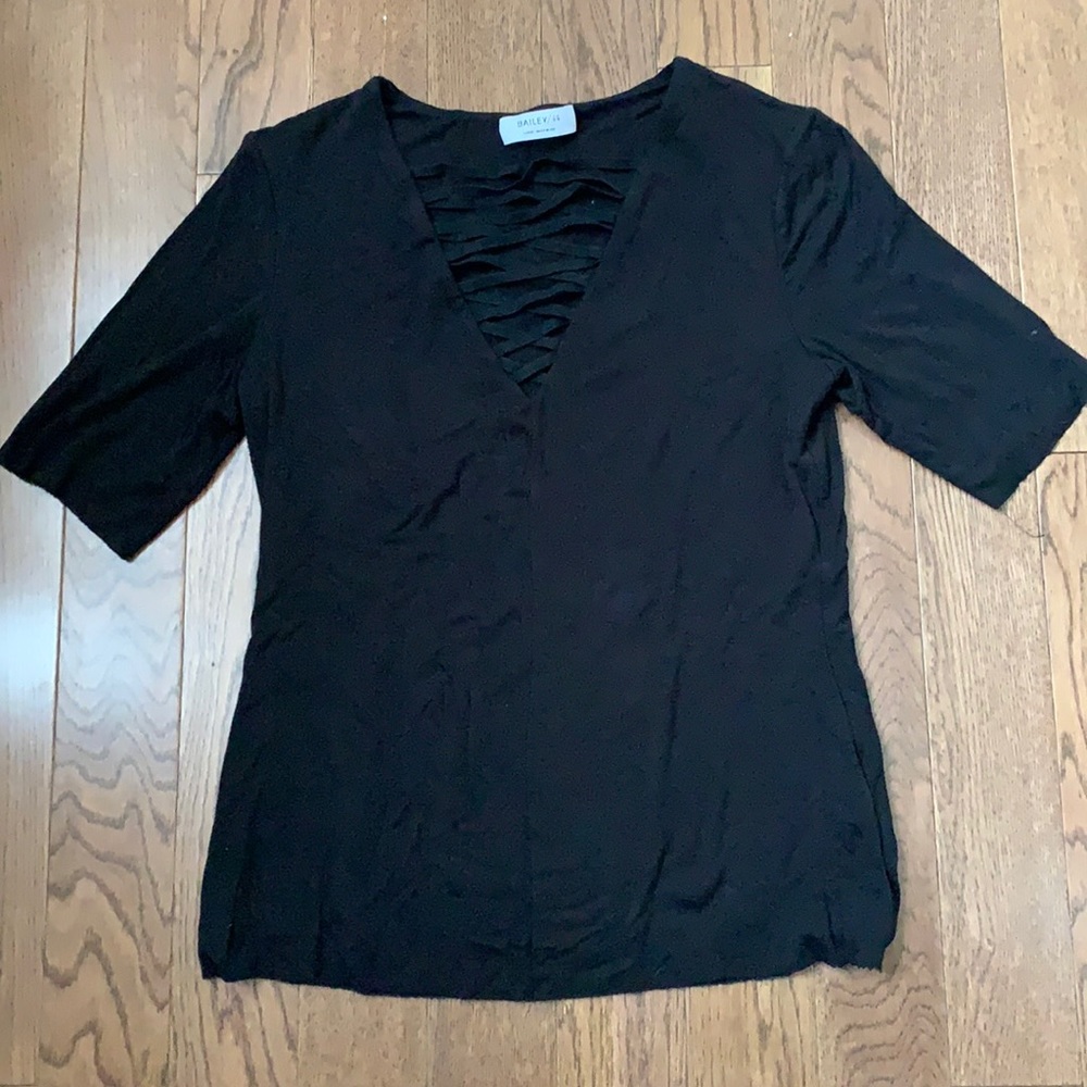 Bailey 44 Criss Cross Blouse